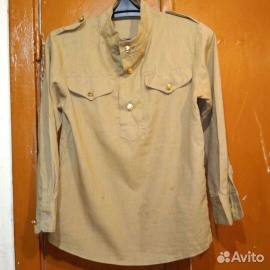 Гимнастерка детская военная 7.8.9 лет