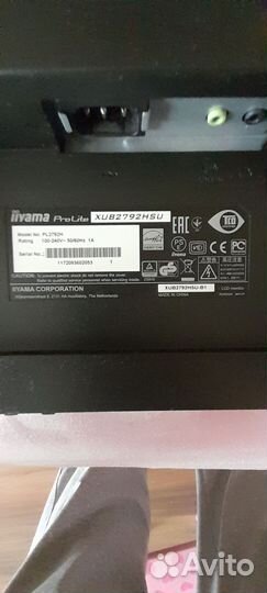 Монитор для компьютера 27 дюйма на запчасти