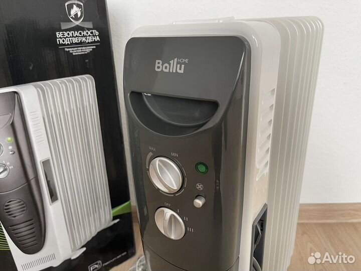Новый Масляный обогреватель Ballu Turbo 2000W
