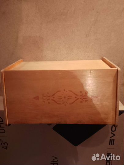 Хлебница деревянная СССР