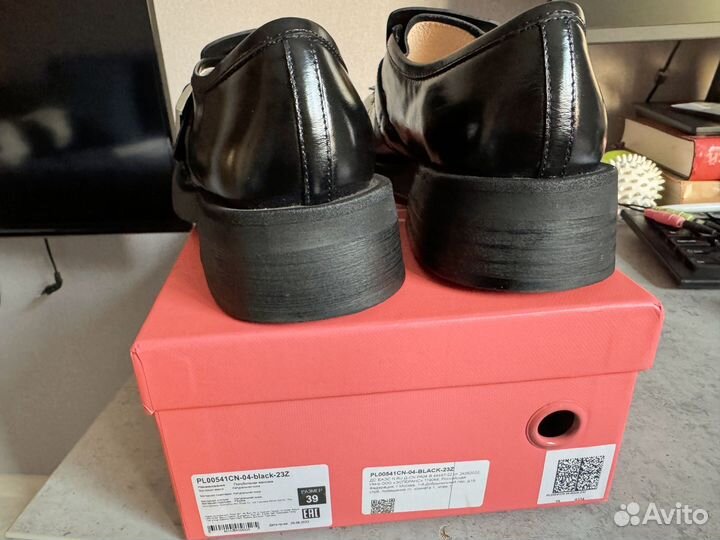 Лоферы женские 39 размер натуральная кожа