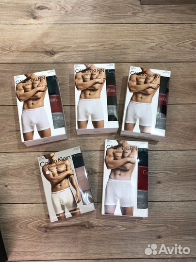 Трусы мужские боксеры calvin klein M.L.XL