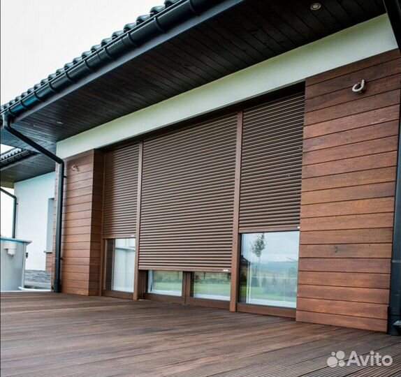 Рольставни на окна Алютех 900х900мм