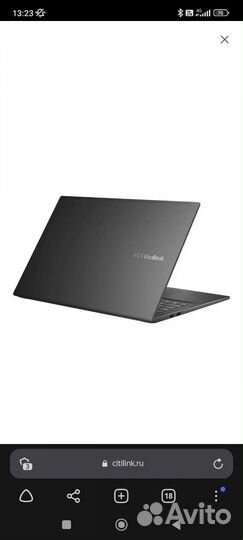 Ноутбук asus vivobook 15