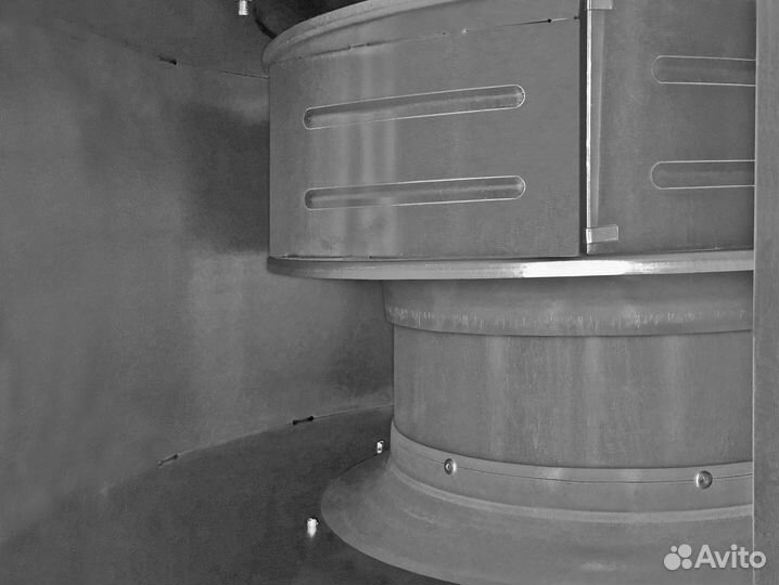 Канальный вентилятор 600х300мм. Прямоугольный 380В