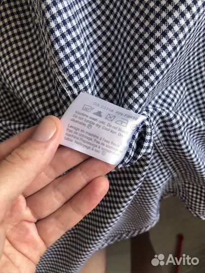 Рубашка lacoste мужская