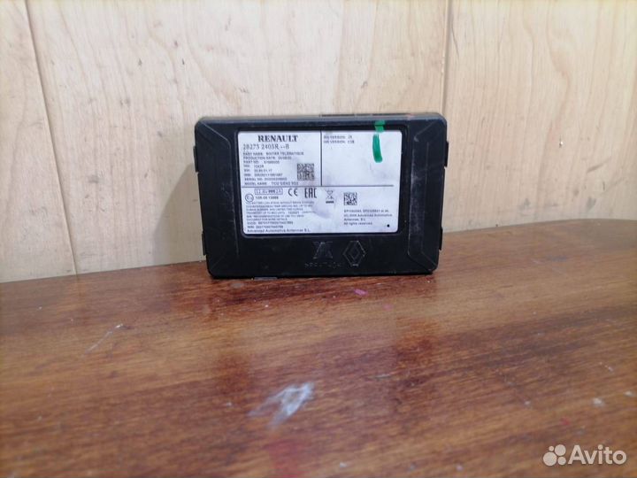 Блок TCU Renault logan 2