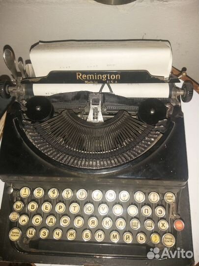 Пишущая машинка