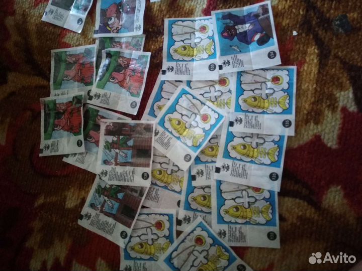 Наклейки из жёвачки