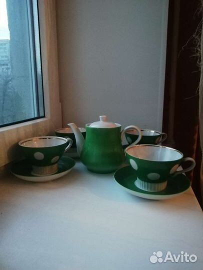 Чайный набор фарфор СССР