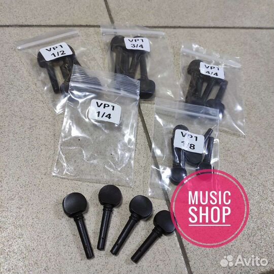 Колки для скрипки новые разные размеры