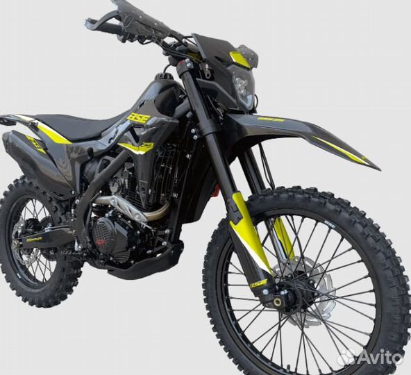 Кроссовый мотоцикл BSE Z9 Yellow Metallic (015)