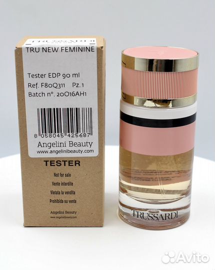 Trussardi New Feminine edp 90ml tester