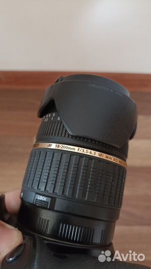 Фотоаппарат Canon 550d + объектив Tamron 18-200mm