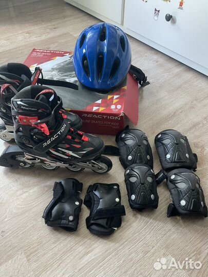 Детские ролики и защита