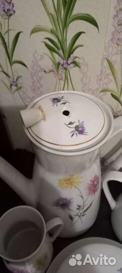 Чайно кофейный сервиз гдр