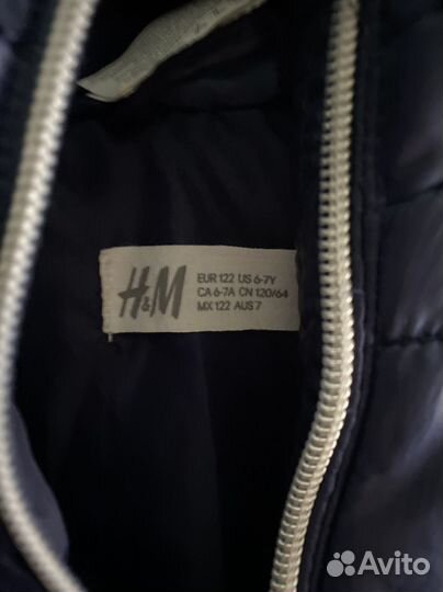 Куртка на мальчика или девочку h&m 122 р