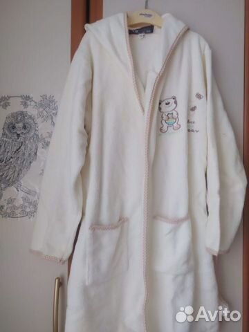 Халаты махровые белые
