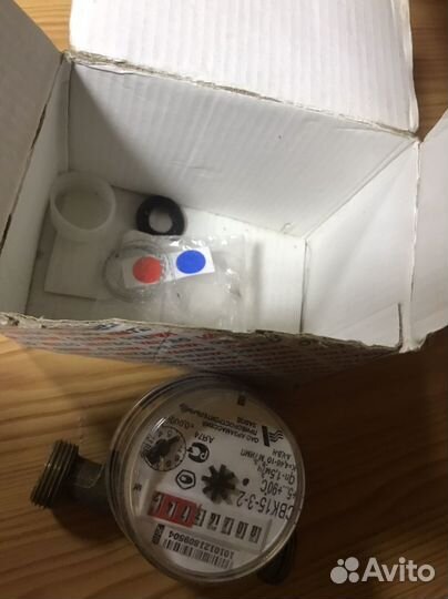 Счетчик для горячей и холодной воды