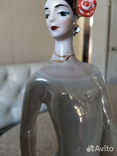 Фарфоровая статуэтка Кармен.ссср