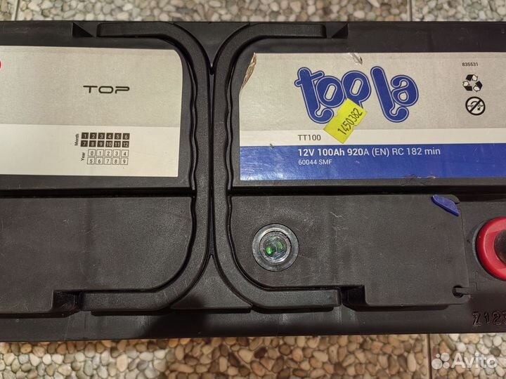 Продам аккумулятор 100 а ч новый