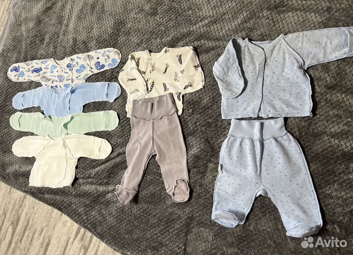 Детские вещи пакетом 56 62 для мальчика