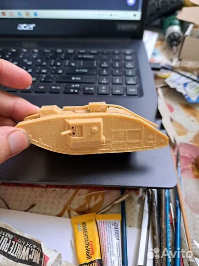 Танки Первой Мировой войны Modelltrans Roden 1/72