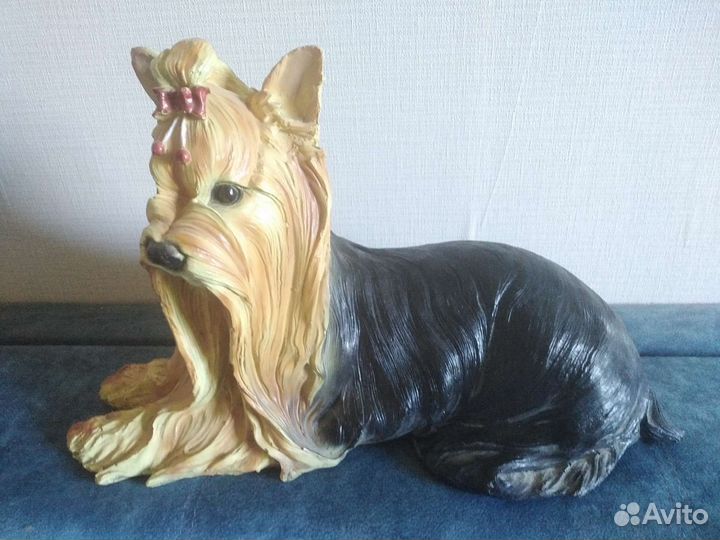 Йоркширский терьер, керамическая статуэтка