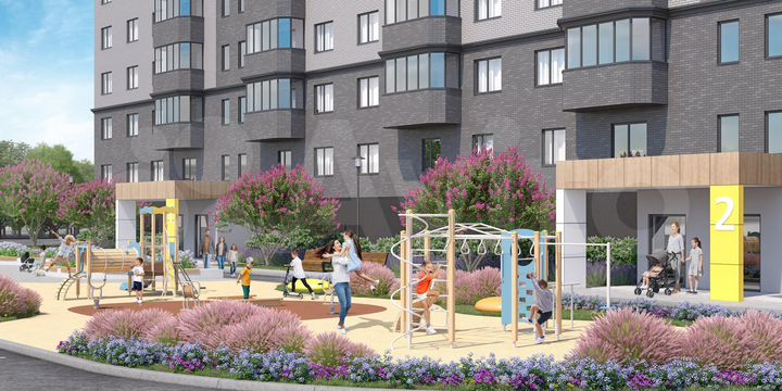 1-к. квартира, 44,6 м², 9/9 эт.