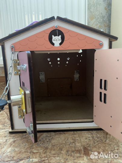 Бизиборд домик со светом