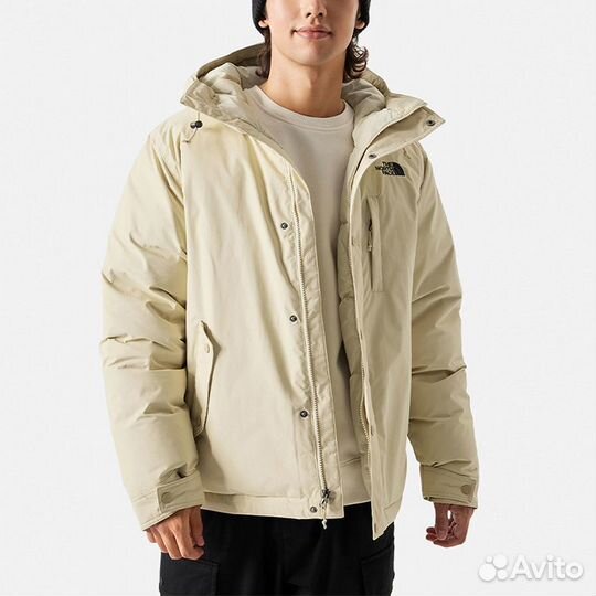 THE north face City Outdoor Collection Down Jacket Men Beige (56 (XXL)