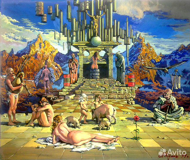 Профессиональный художник предлагает