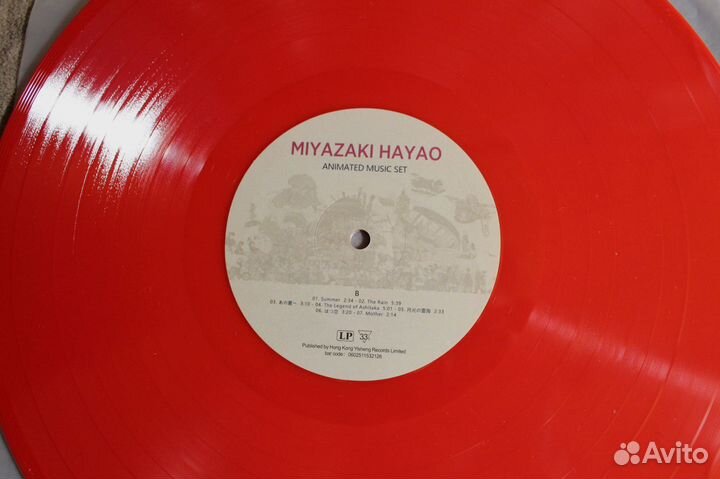 Miyazaki Hayao Animated Music Set Lp