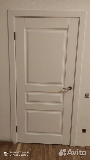 Двери межкомнатные с коробкой новые белые. Любые