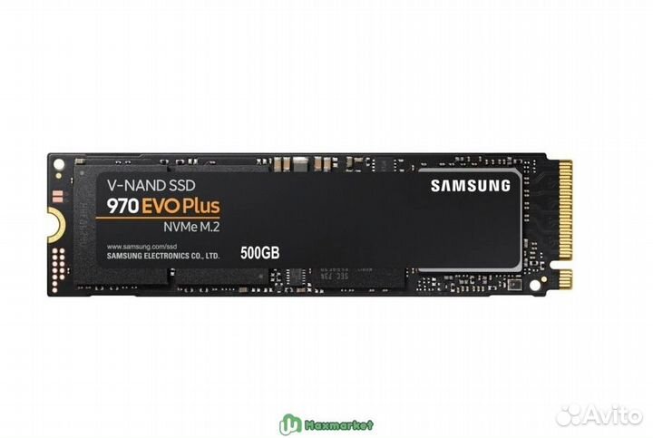 SSD M2 накопитель Samsung 970 EVO Plus 500 Гб