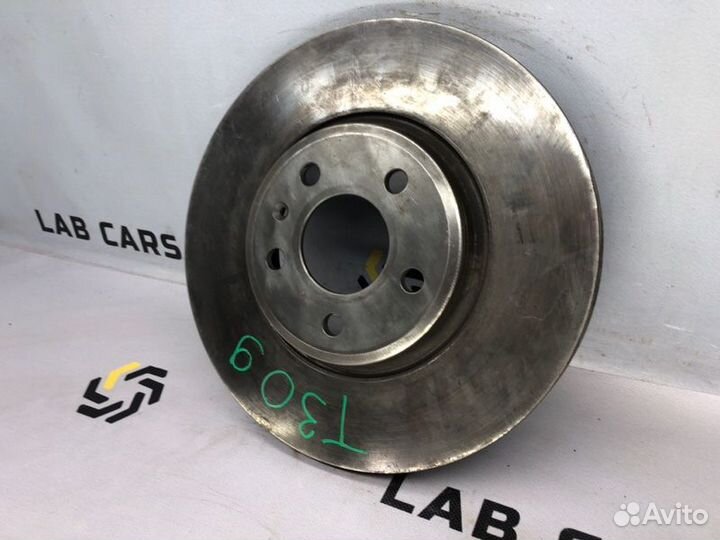 Диск тормозной передний Audi A5 8T cgka 2.7 TDI