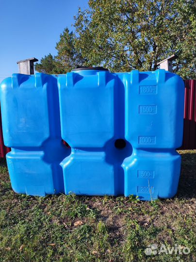 Емкость для воды пластиковая 2000 литров