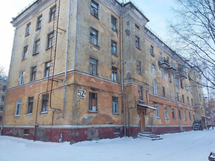 Комната 17,7 м² в 1-к., 4/4 эт.