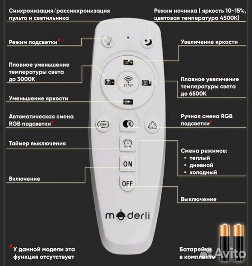 Люстра потолочная светодиодная новая