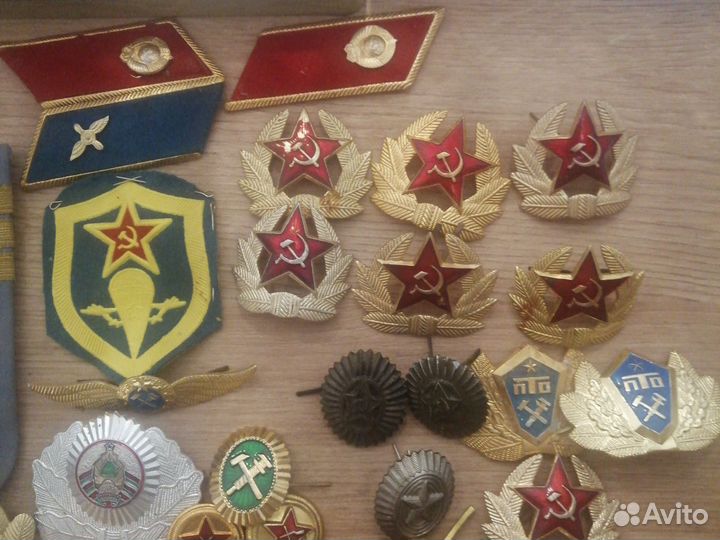 Кокарда СССР петлицы и звезда