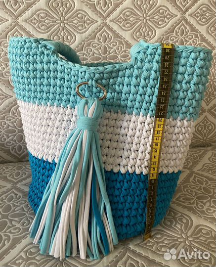 Сумка вязанная ручной работы