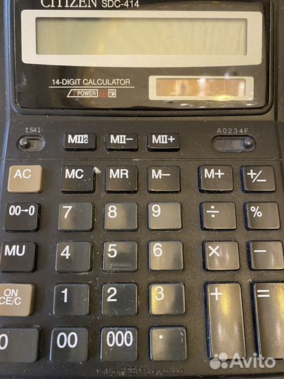Калькуляторы citizen SDC-414.888Tii.760ii