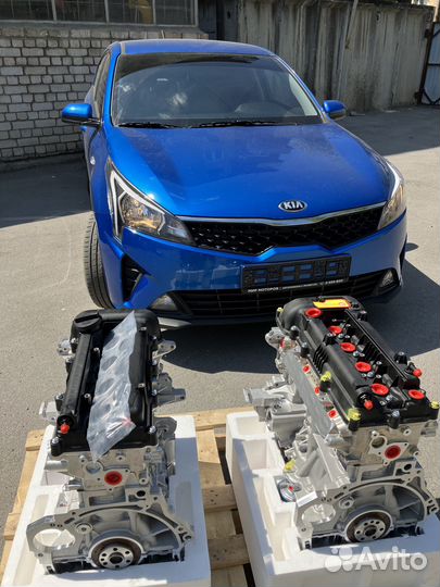 Двигатель новый Kia Rio 3 Hyundai Solaris 1.6 1.4