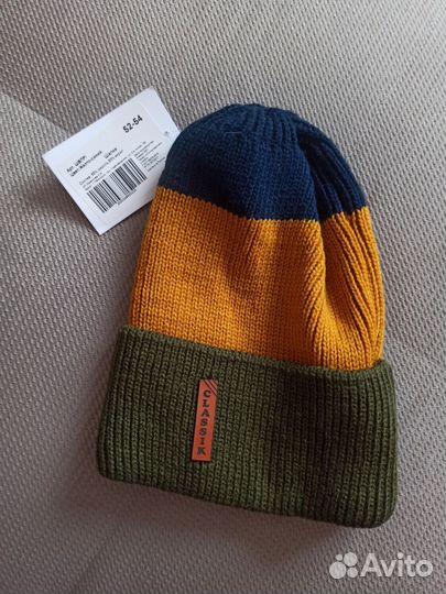 Шапка для мальчика 52-54
