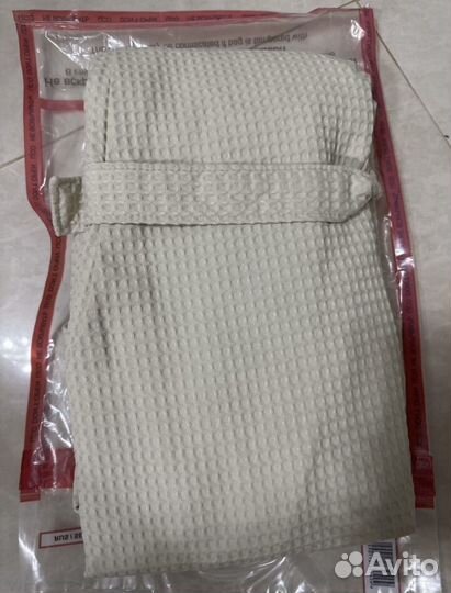 Халат вафельный новый