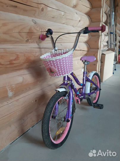 Детский велосипед для девочки 16