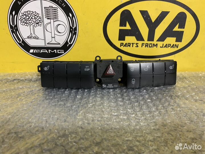 Блок кнопок центральной панели w203 рестайлинг