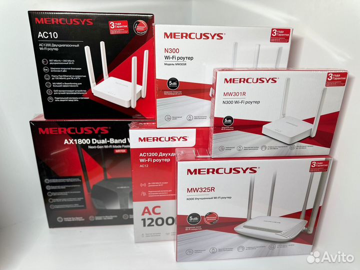 Wifi роутеры TP-link, Mercusys, Deco