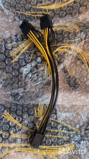 Переходник 6 pin на 2 * 8 pin