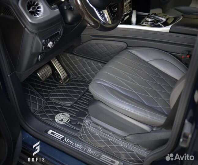 Коврики Mercedes G класс Гелентваген 2023